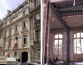 Réhabilitation d’un immeuble rue Monceau à Paris
