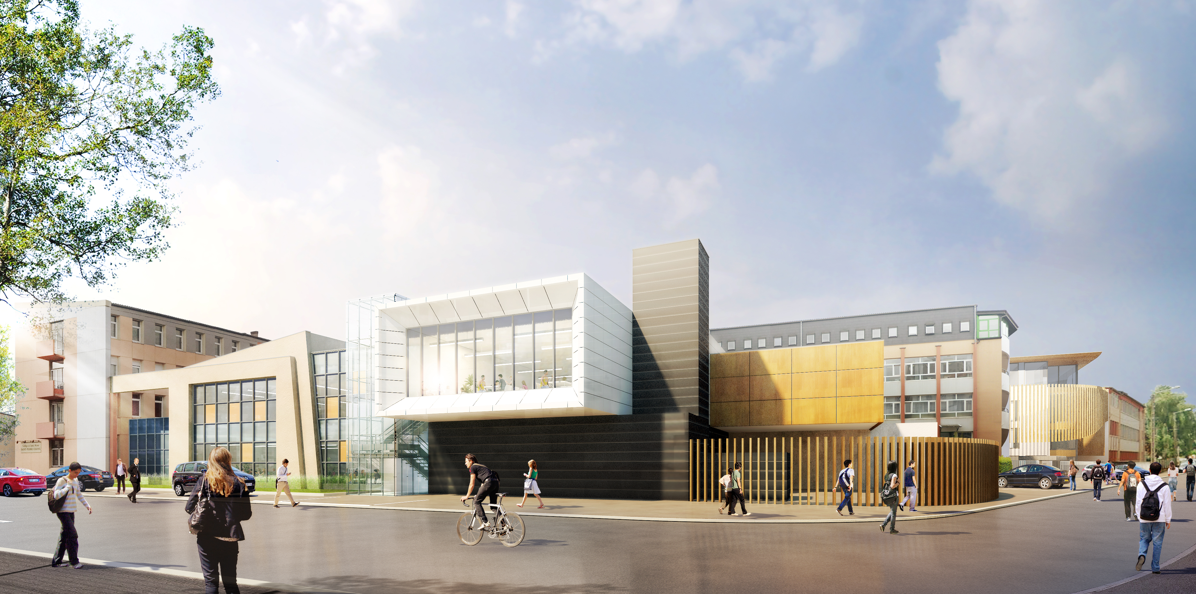 Extension rénovation de la restauration scolaire – Collège et lycée Saint Pierre Chanel de Thionville